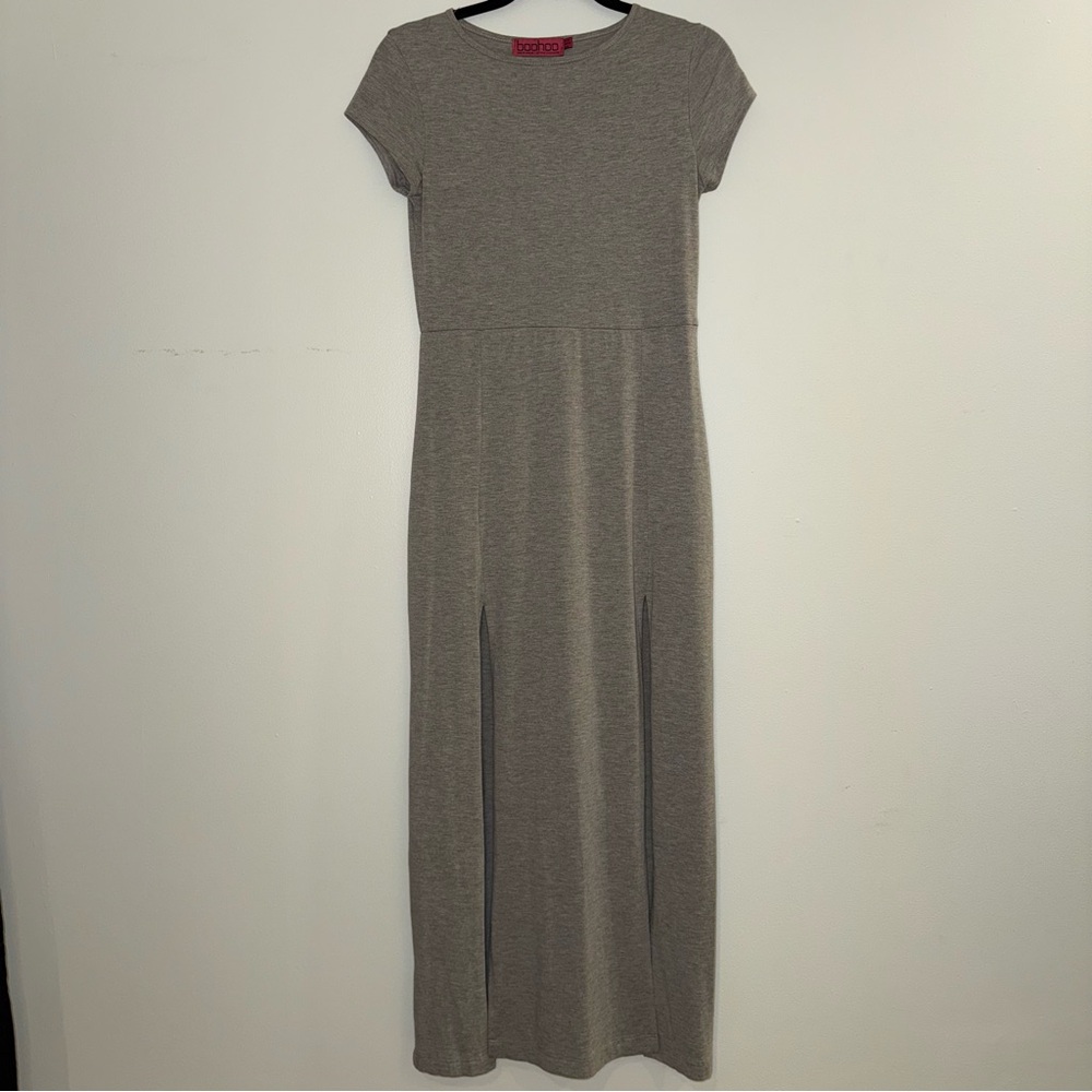 Boohoo - Front Split Maxi Dress - US Size 8